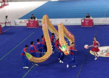 Barongsai Sumbar Raih Medali Perak PON 2024