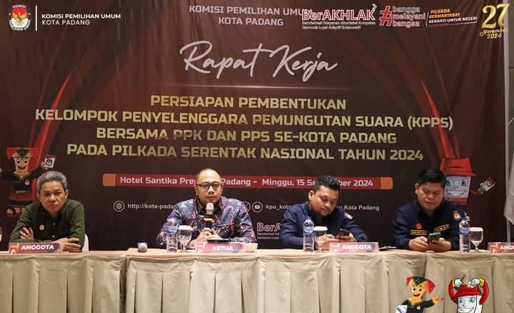 KPU Kota Padang membuka pendaftaran bagi calon anggota Kelompok Penyelenggara Pemungutan Suara (KPPS) untuk Pilkada 2024.