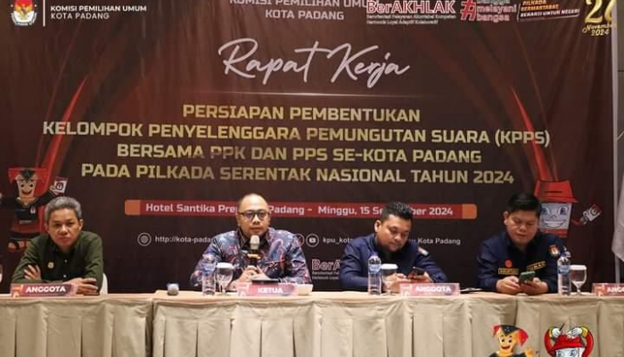Pilkada 2024, KPU Kota Padang Bakal Rekrut 10 Ribu Petugas KPPS