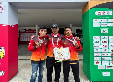 Cabor Sambo Sumbar kembali menyumbangkan medali PON 2024. Kali ini, medali perak dipersembahkan oleh Elvi Fernando.