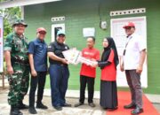 Kolaborasi PT Semen Padang dan TMMD, Rumah Bantuan Sepablock Diresmikan