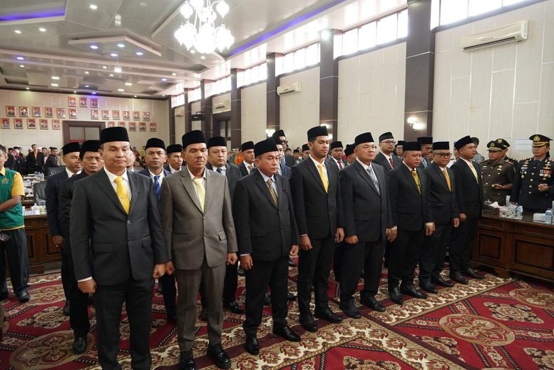 DPRD Kabupaten Solsel menggelar sidang paripurna membentuk fraksi- dan alat kelengkapan dewan untuk mendukung tugas dan fungsi