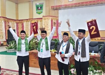 Komisi Pemilihan Umum atau KPU telah menetapkan nomor urut untuk pasangan calon yang akan maju dalam Pilkada Kota Solok 2024.