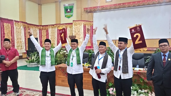 Komisi Pemilihan Umum atau KPU telah menetapkan nomor urut untuk pasangan calon yang akan maju dalam Pilkada Kota Solok 2024.