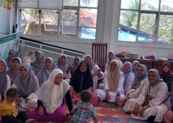 Pemerintah Nagari Lareh Nan Panjang Selatan Bersama Puskesmas Ampalu Mengadakan Pos Gizi