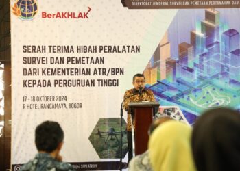 Perkuat Sinergi Geospasial, Prodi Teknik Geodesi ITP Terima Hibah Drone