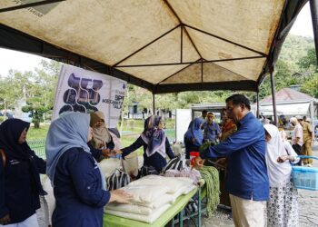 PT Bukit Asam Tbk bekerja sama dengan Pemerintah Kota Sawahlunto menggelar pasar murah dan bazar pangan pertanian