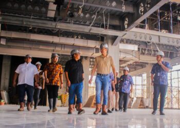 Bangun Kemitraan, Wakil Presdir BCA Kunjungi Lokasi Pembangunan Basko City Mall