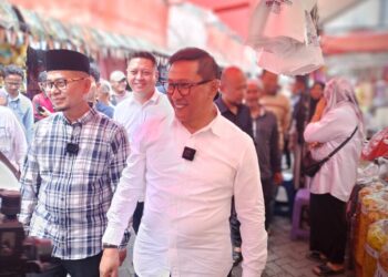 Kunjungi Pasa Ateh dan Bawah, Cawako Ramlan Nurmatias Ingin PKL Naik Kelas