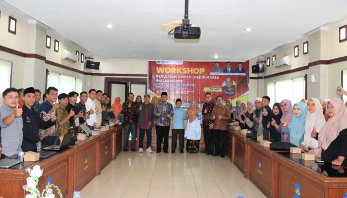 Pascasarjana UIN Mahmud Yunus Batusangkar Sukses Laksanakan Workshop Penulisan Opini di Media massa