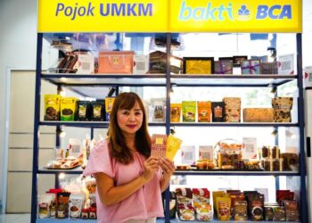 Sumatera Barat Provinsi Pertama, Pojok UMKM ВСА Sukses Berdayakan Pelaku Usaha Sumbar