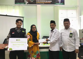 LAZ IZI Salurkan Bantuan kepada Masyarakat Kabupaten Padang Pariaman
