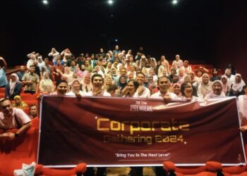 Nonton Bareng Corporate Gathering 2024 The ZHM Premiere Hotel Padang