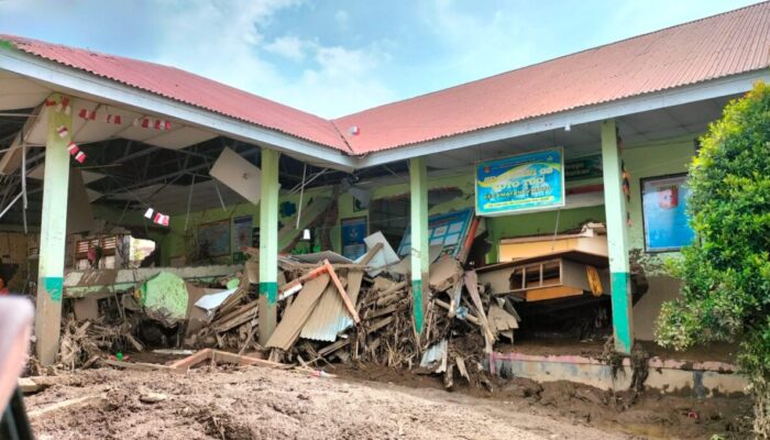 Rusak Akibat Banjir Bandang, Pembangunan Kembali SDN 03 Koto Tuo Dimulai