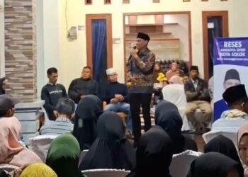 Rusdi Saleh Reses ke Dapil, Warga Taratak Keluhkan Fasilitas Air Bersih