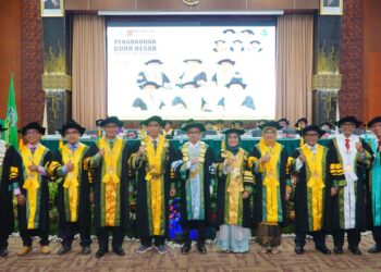 UNAND Kukuhkan Enam Profesor