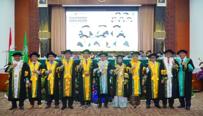 UNAND Kukuhkan Enam Profesor