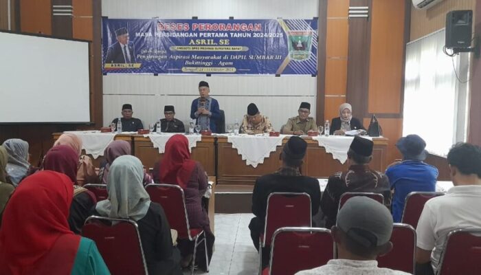 Reses Anggota DPRD Sumbar Asril, Bundo Kanduang Kecamatan Guguak Panjang Minta Diperhatikan