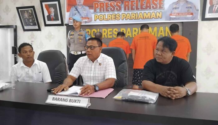 Pesta Sabu, Empat Tersangka Narkoba Diamankan Polisi