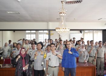 Kantor Pertanahan atau Kantah Kabupaten Padang Pariaman canangkan pembangunan zona integritas eksternal, Kamis (10/10/2024).