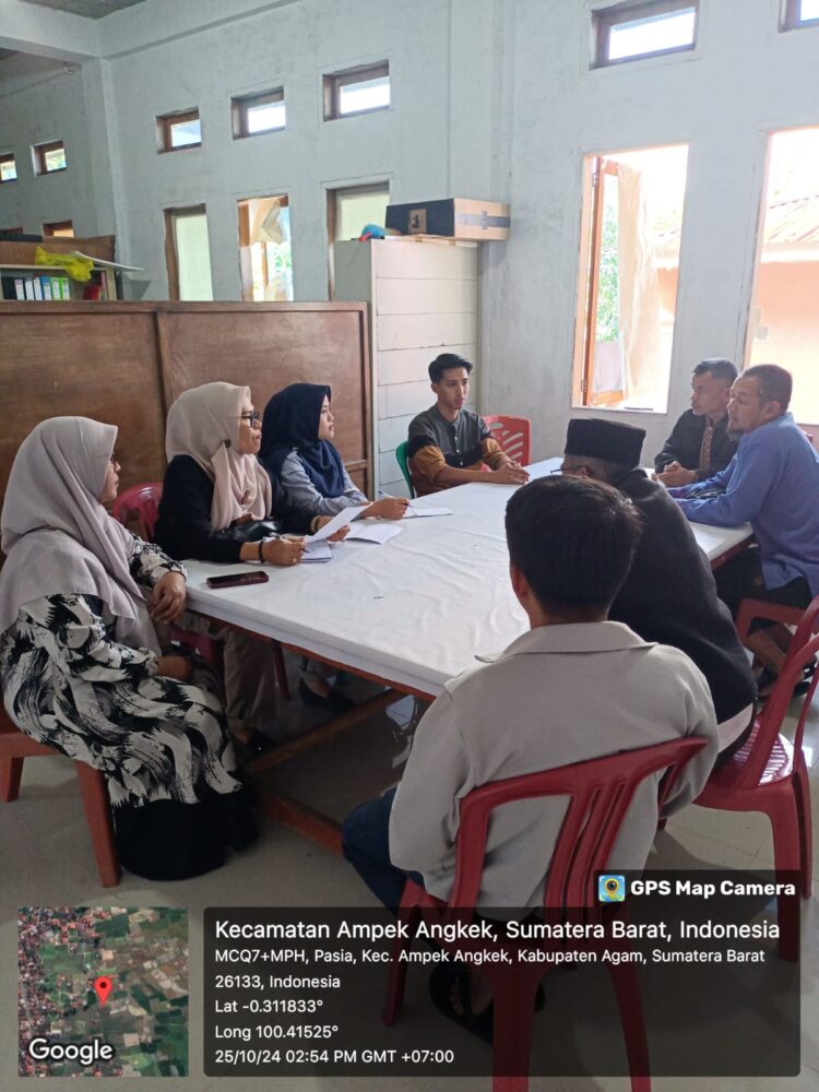 Bapenda Agam melaksanakan monev  PBB-P2 di seluruh nagari, Senin (28/10). IST