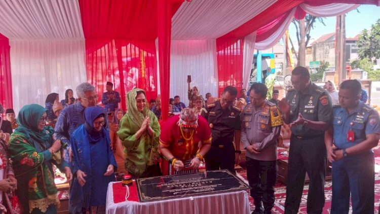 Peresmian Achirul Yahya Kantor Dinas Pertanahan dan Dinas Perumahan dan Permukiman, Senin (28/10). IST