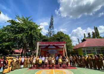 SMPN 3 Lubuk Basung Tampilkan Bakat Siswa