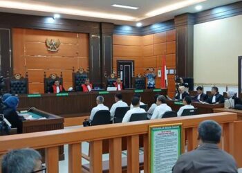 Sidang Perdana Kasus Korupsi Disdik Sumbar, Kongkalikong Proses Tender Rugikan Negara Hingga Rp5,52 Miliar
