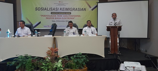 Kantor Imigrasi akan melakukan penyesuaian tarif penerbitan paspor elektronik dengan masa berlaku 10 tahun menjadi Rp950 ribu.