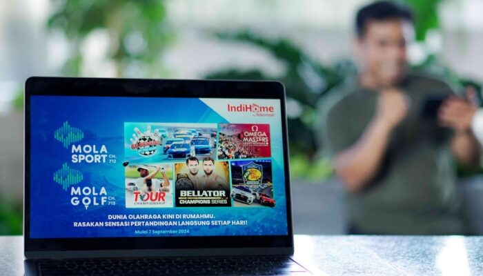 Telkomsel Hadirkan Channel Mola Golf dan Mola Sport di IndiHome TV