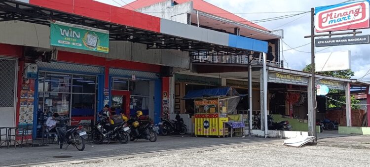 Salah satu gerai Minang Mart