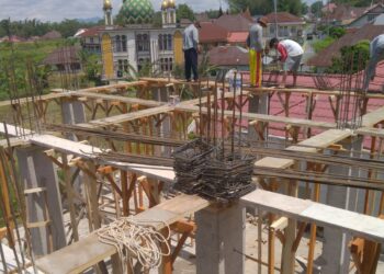 Persiapan Santri Baru, Pesantren Al-Irsyad Bukittinggi Bangun Ruang Kelas Baru