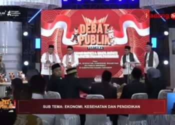 Dua Paslon Ikuti Debat Pertama Pilkada Padang Pariaman