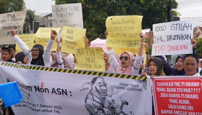 THL Gelar Aksi Damai, PJ Wako Padang Panjang Janjikan Tak Ada Pemberhentian