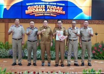 Buka Rakor GTRA Jatim, Dirjen Penataan Agraria Sampaikan Peran Reforma Agraria Dukung Asta Cita