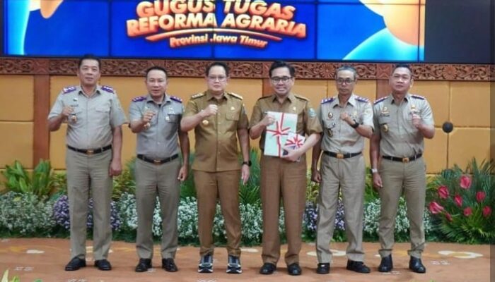 Buka Rakor GTRA Jatim, Dirjen Penataan Agraria Sampaikan Peran Reforma Agraria Dukung Asta Cita