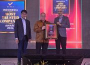 Konsisten Memberikan Layanan Prima, JNE Raih Indonesia Most Trusted Companies Award 2024
