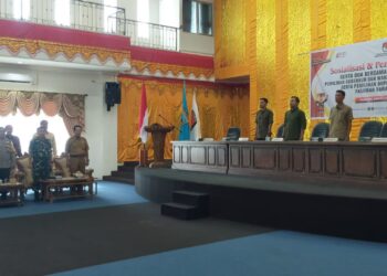 Sehari Jelang Pencoblosan, KPU Pasbar Gelar Doa Bersama dan Sosialisasi Pendidikan Pemilih