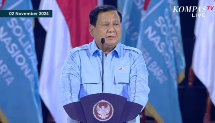 GSN, Presiden Prabowo Tekankan Pentingnya Solidaritas Dalam Membangun Indonesia