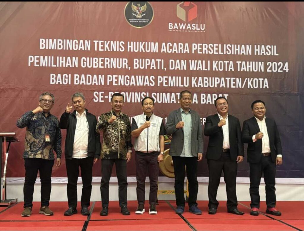 Bawaslu ikuti pelatihan perselisihan hasil pemilihan bersama MK, di Bukittinggi, Kamis (14/11/2024). IST