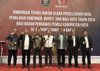 Bawaslu ikuti pelatihan perselisihan hasil pemilihan bersama MK, di Bukittinggi, Kamis (14/11/2024). IST