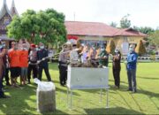 Polres Pasaman Barat Musnahkan Barang Bukti Narkotika Jenis Ganja