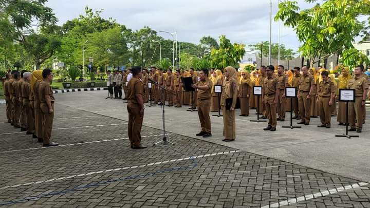 ASN di lingkungan Pemerintah Kota atau Pemko Padang didorong menjadi pionir dalam menyukseskan Pilkada  2024 dengan menggunakan hak pilih.