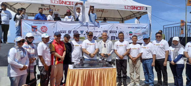 Pemerintah Kota meresmikan Skatepark Padang fasilitas olahraga ekstrem terbaru di kawasan Pantai Muaro Lasak, Kota Padang.