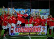 Tim Minisoccer Semen Padang Juara 1 Breezon Minisoccer SKMA I Cup Padang