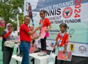Dirut PT Semen Padang Tutup Kejurnas Tenis Junior