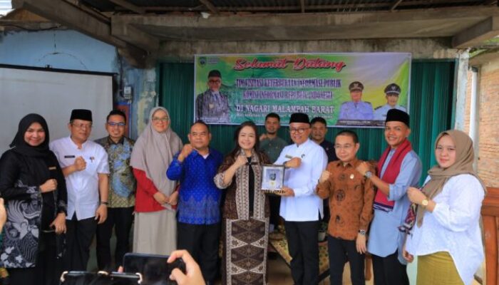 Apresiasi KIP Desa 2024, KI Sumbar Dampingi Penilaian Nagari Malampah Barat