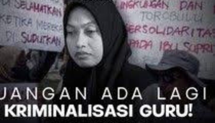 Pengawas dan Kepala Sekolah Desak Perlindungan Guru