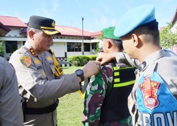 Polres Agam mengerahkan sebanyak 290 personil gabungan untuk mengamankan perayaan Natal dan Tahun Baru atau Libur Nataru 2025