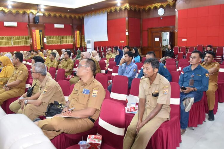 Bagian Organisasi Setdako Pariaman mengadakan sosialisasi Penyusunan SOP bagi perangkat daerah Pemko Pariaman, Selasa (10/12). IST